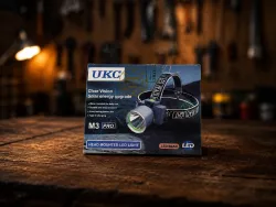 Налобный фонарик UKC M3 Pro - 1800 Lm, 3 режима, USB Type-C, до 20 часов работы thumbnail