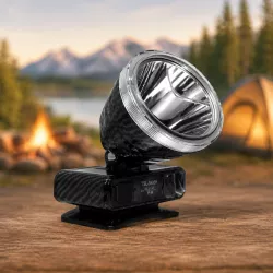 Налобный фонарь UKC SOLAR TSL-5800H - LED свет, аккумулятор, солнечная зарядка, IP66, Type-C thumbnail