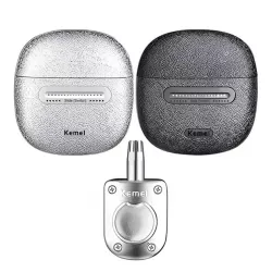 Электробритва и триммер Kemei KM-T381: 3 лезвия, IPX7, USB зарядка, Компактный 2-в-1 набор для сухого и влажного бритья thumbnail