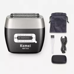 Электробритва Kemei KM-T416 - 5 лезвий, 13000 об/мин, аккумулятор 1600 мАч, зарядка Type-C, до 60 минут работы thumbnail