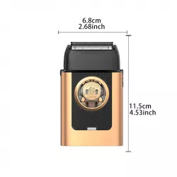Электробритва Kemei KM-T409 - сеточная, тройное лезвие, аккумулятор 2000 мАч, до 120 мин работы, USB/Type-C зарядка thumbnail