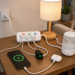 Сетевой удлинитель AND WL-2 T63U - 2 розетки, USB-C и 2 USB-A порта, до 2500 Вт thumbnail