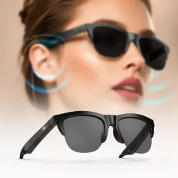 Смарт-очки XH-EP-F06 с Bluetooth 5.3 - Поляризационные линзы, сенсорное управление, UV-защита, вес 30 г thumbnail