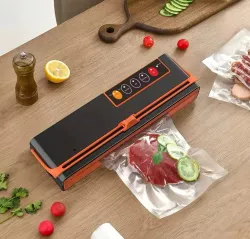 Вакуумный упаковщик 150Вт SX-168 - Компактный дизайн, простое управление, продление свежести продуктов thumbnail