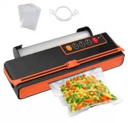 Вакуумный упаковщик 150Вт SX-168 - Компактный дизайн, простое управление, продление свежести продуктов thumbnail