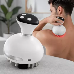 Вакуумный массажер Smart Body - для шеи и спины, антицеллюлитный, 9 уровней интенсивности, функция подогрева, USB Type-C thumbnail