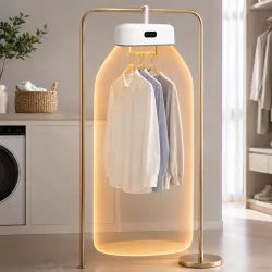 Складная электрическая сушилка DRYING CLOTH HEATER 600 Вт - Подвесная конструкция, таймер 30 мин-6 ч, компактное хранение thumbnail