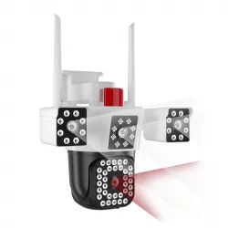 Уличная Wi-Fi IP-камера 16 Мп PTZ с 10-кратным зумом - AI-отслеживание, двухсторонняя связь, защита IP66 thumbnail