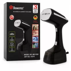 Отпариватель Domotec 2500W с LED-дисплеем - нержавеющая подошва, 360 мл, автоматическое отключение thumbnail