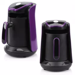 Кофеварка Domotec 500 мл - 600 Вт, автоотключение, компактная турка MS-102S для молотого кофе thumbnail