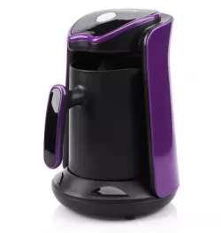 Кофеварка Domotec 500 мл - 600 Вт, автоотключение, компактная турка MS-102S для молотого кофе thumbnail