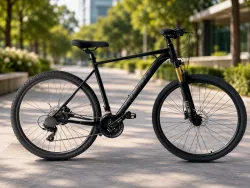 Горный велосипед 29" алюминиевая рама 21" - 27 скоростей Shimano Altus/Tourney, гидравлические тормоза Shimano BL-MT200, покрышки CST Fringe thumbnail