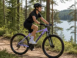 Горный велосипед GIERN 24-701 24" - стальная рама, L-TWOO трансмиссия, 24 передачи, амортизационная вилка thumbnail
