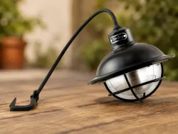 Аккумуляторный LED-фонарь SSP-10/LY13 - Ретро стиль, USB-зарядка, 1000 лм, плавная регулировка яркости thumbnail