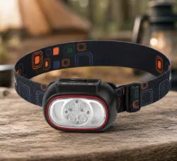 Налобный фонарь T103 с датчиком движения - LED/COB, USB Type-C, аккумулятор, белый и красный свет thumbnail