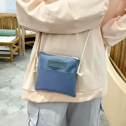 Синий школьный рюкзак 5в1 + сумка 42x30x12 см - прочный полиэстер, регулируемые лямки, дышащая спинка thumbnail
