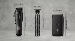 Набор триммеров ProTrim 3 в 1 - для волос, бороды и усов, LED-дисплей, до 120 минут работы thumbnail