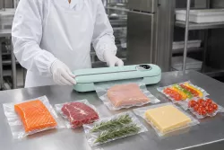 Вакуумный упаковщик Vacuum Sealer - автоматический, для мяса и овощей, простое управление одной кнопкой thumbnail