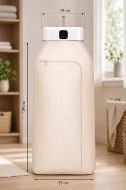 Вертикальная электросушилка Dryer XL-1187 - 500 Вт, 2 режима, защитный чехол и таймер thumbnail