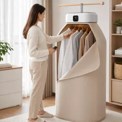 Вертикальная электросушилка Dryer XL-1187 - 500 Вт, 2 режима, защитный чехол и таймер thumbnail