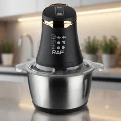 Кухонный измельчитель RAF R7035 - 1000 Вт, 3 л, 2 скорости, острые лезвия из нержавеющей стали thumbnail