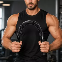 Многофункциональный тренажер для рук Arm Power - регулируемая нагрузка до 20 кг, сталь и резина, компактный дизайн thumbnail