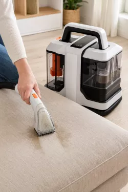 Моющий пылесос-пятновыводитель Domotec MS 4415 - 4200W, 1080 мл, для ковров и мебели thumbnail