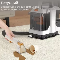 Моющий пылесос-пятновыводитель Domotec MS 4415 - 4200W, 1080 мл, для ковров и мебели thumbnail