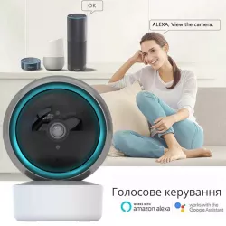 Компактная Wi-Fi камера видеонаблюдения TY305 - Поворотная, Full HD 3mp, ночная съёмка, датчик движения thumbnail