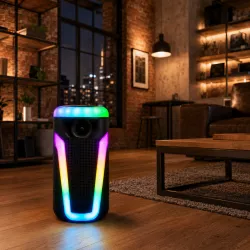 Bluetooth-колонка MS-3638BT 40 см - 50 Вт, 2 динамика 4 дюйма, FM-радио, слот для карты памяти, автономность до 4 часов thumbnail
