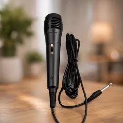 Портативная колонка KTS-2362 Bluetooth - 2 динамика 6,5 дюйма, беспроводной микрофон, RGB-подсветка, аккумулятор 1500 мАч thumbnail