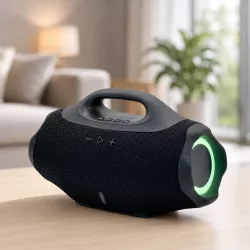 Портативная колонка B62LED Boombox 4 Mini - Bluetooth, 10 Вт, LED-подсветка, влагозащита IPX5 thumbnail