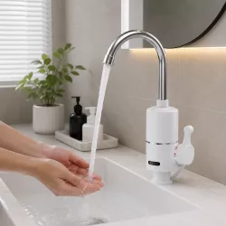Водонагреватель Delimano RX-004 - Проточный электрический, мощность 3000 Вт, IPX4, до 60°C thumbnail