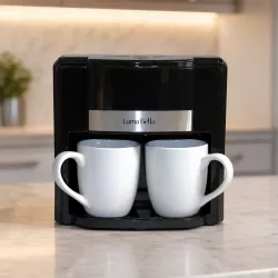 Кофемашина Coffee Machine AND 5269 - капельная, 2 чашки, 0,42 л, многоразовый фильтр, автоматическое отключение thumbnail