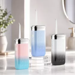 Ирригатор для полости рта IPX7 - Беспроводной, 3 режима, 4 насадки, зарядка USB-C thumbnail