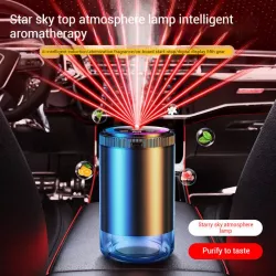 Умный автомобильный увлажнитель воздуха Starry Sky Summit - Аромадиффузор USB, 5 режимов, эффект звездного неба thumbnail