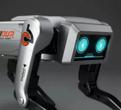 Интерактивный робот-собака AI Robot - управление с пульта 2.4G, аккумулятор 3.7V, зарядка через USB, функции танцев и программирования thumbnail