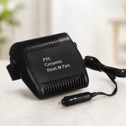 Автомобильный обогреватель Car Fan CF-701 - 12 В, 150 Вт, компактный и портативный, быстрое размораживание стекол thumbnail