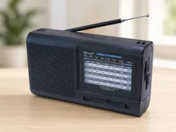 Портативный радиоприемник Golon RX-3040 - встроенный аккумулятор, поддержка FM/AM/SW, аналоговая настройка, компактный дизайн thumbnail