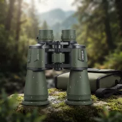 Бинокль Unique UN-3002 20x50 - водонепроницаемый, ударопрочный корпус, 56 м поле зрения thumbnail