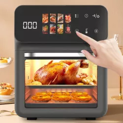 Электрическая мультипечь Top Kitchen TK-00244 - 12л, 2400 Вт, 10 автоматических программ, сенсорное управление thumbnail