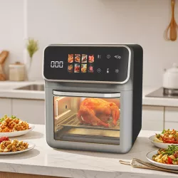 Электрическая мультипечь Top Kitchen TK-00244 - 12л, 2400 Вт, 10 автоматических программ, сенсорное управление thumbnail