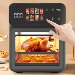 Электрическая мультипечь Top Kitchen TK-00244 - 12л, 2400 Вт, 10 автоматических программ, сенсорное управление thumbnail