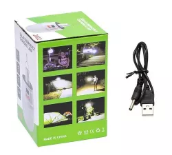 Подвесной фонарь Solar BL 2022 - солнечная батарея, 2400 mAh, 5 Вт, IP65, USB зарядка thumbnail