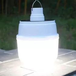Подвесной фонарь Solar BL 2022 - солнечная батарея, 2400 mAh, 5 Вт, IP65, USB зарядка thumbnail