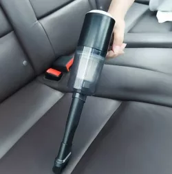 Автомобильный пылесос 2 в 1 - 4500 Па, 120 Вт, USB, диодная подсветка, моющийся фильтр, комплект насадок thumbnail