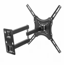 Настенное крепление для ТВ 14-55 дюймов - Поворот 90°, VESA 50x50/200x200, Макс 50 кг thumbnail