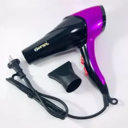 Фен для волос Gemei GM-1766 - 2600 Вт, 3 температурных режима, подача холодного воздуха, узкий концентрато thumbnail