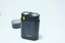 Портативная электробритва VGR V-341 - двойная вращающаяся головка, USB зарядка, до 60 минут работы thumbnail