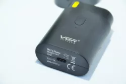 Портативная электробритва VGR V-341 - двойная вращающаяся головка, USB зарядка, до 60 минут работы thumbnail